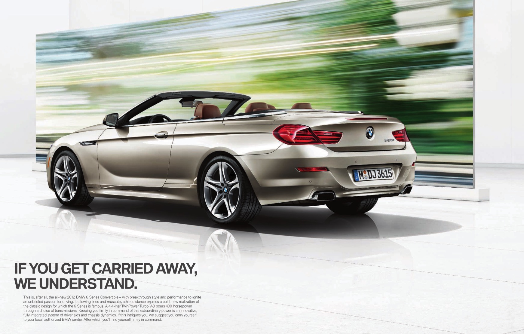 2012 BMW 6-Series Convertible Brochure Page 10